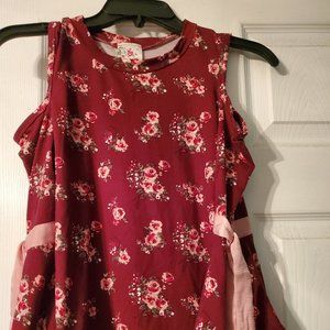 Girls floral top